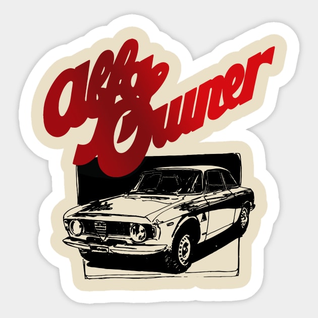 Alfa Owner Sticker by retroracing